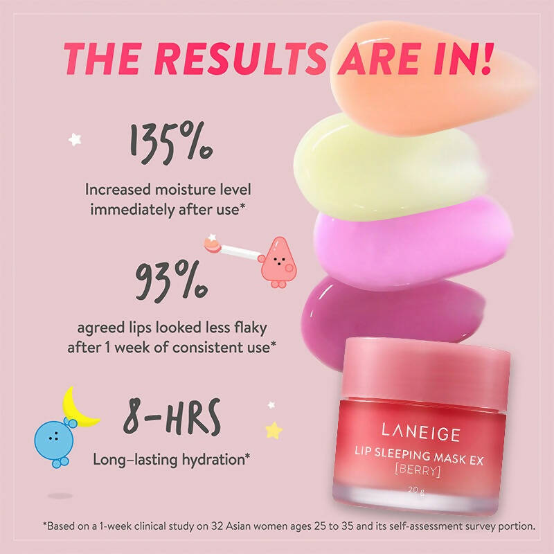 Laneige Lip Sleeping Mask EX Berry - PUSHMYCART