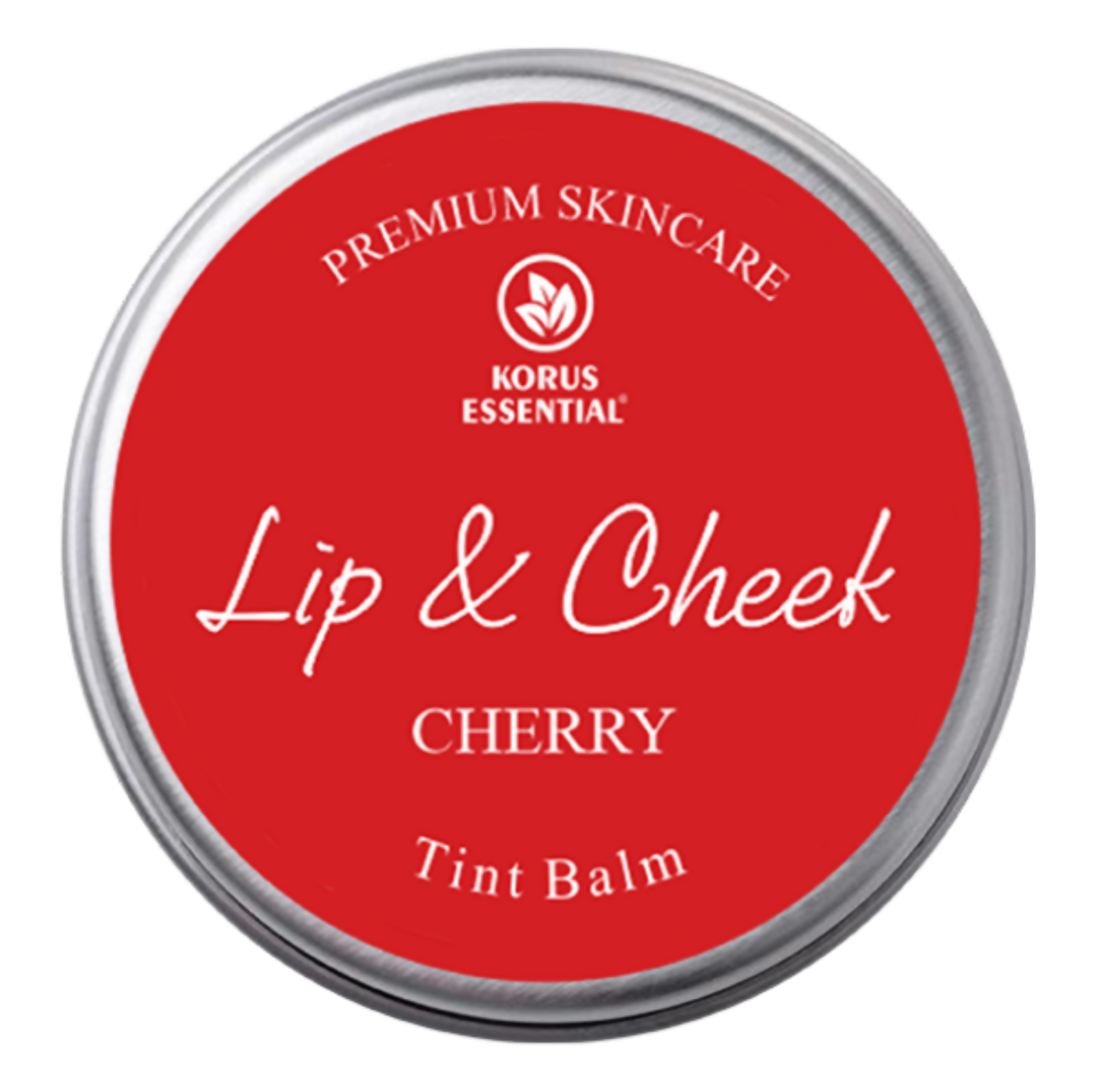 Korus Essential Cherry Lip & Cheek Tint Balm