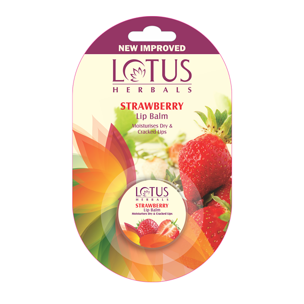 Lotus Lip Balm Strawberry
