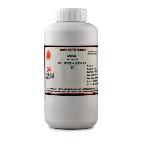 Lord's Homeopathy Strychninum Phos Tablets - PUSHMYCART