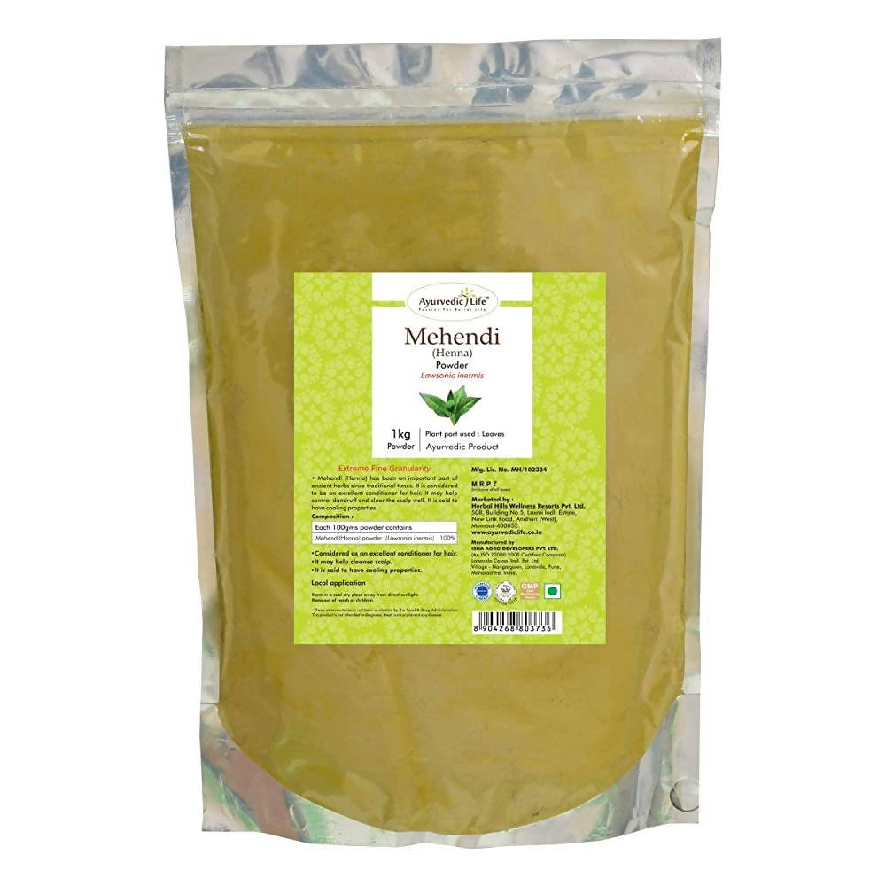 Ayurvedic Life Mehendi Powder – PUSHMYCART
