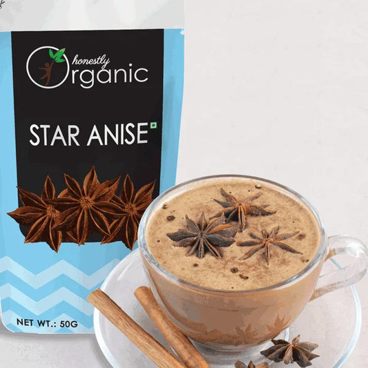 D-Alive Honestly Organic Star Anise Whole - PUSHMYCART
