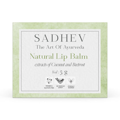 Sadhev Natural Lip Balm 5g