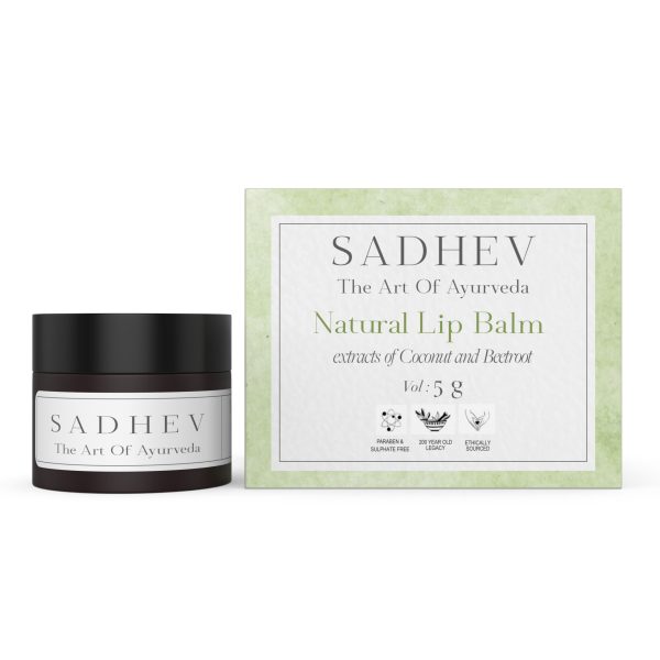 Sadhev Natural Lip Balm 5g