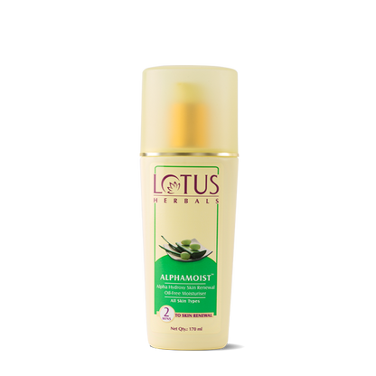 Lotus Alphamoist Skin Renewal Oil Free Moisturiser