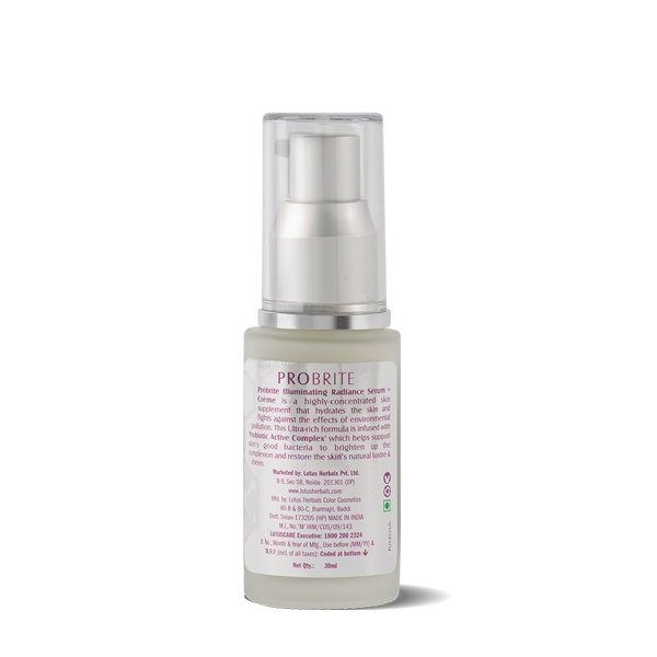 Lotus Probrite Illuminating Radiance Serum Creme