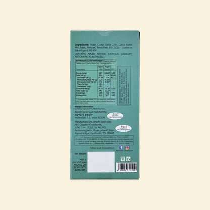 Cocoatini 32% Cocoa Milk Chocolate With Almonds - PUSHMYCART