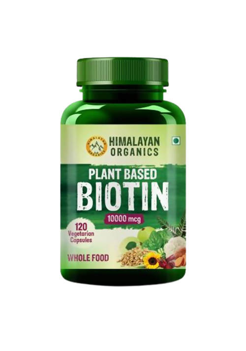 Himalayan Organics Plant Based Biotin 10000mcg Capsules – PUSHMYCART