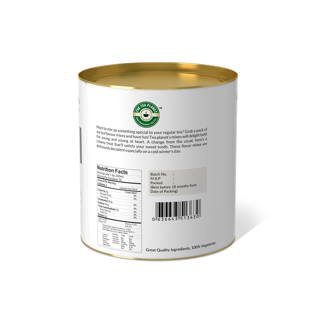 The Tea Planet Mango Flavor Burst - PUSHMYCART