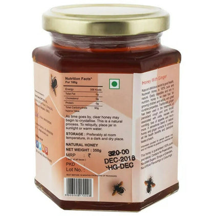 Nutriwish 100% Pure Organic Honey Ginger
