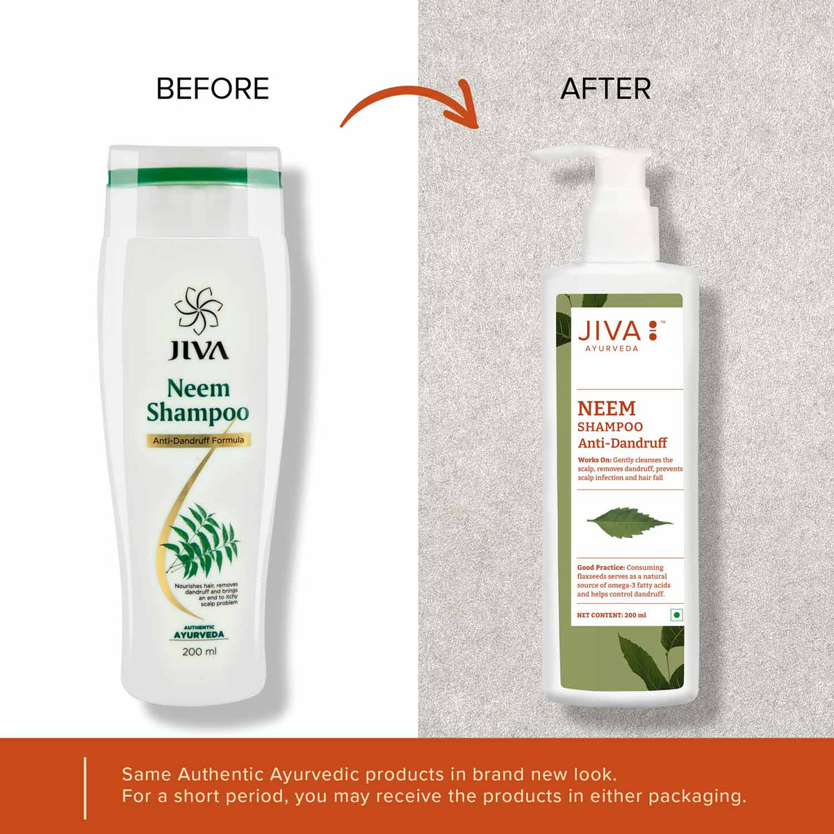 Jiva Ayurveda Neem Shampoo Anti-Dandruff