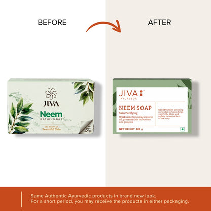 Jiva Ayurveda Neem Soap Skin Purifying