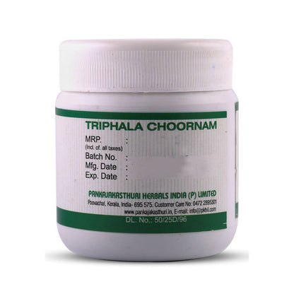 Pankajakasthuri Triphala Choornam