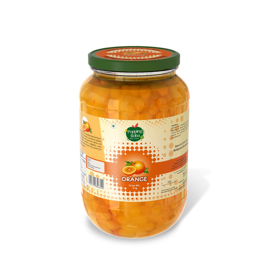 The Tea Planet Popping Boba - Orange - PUSHMYCART
