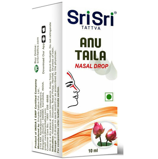Sri Sri Tattva Anu Taila Nasal Drops 10ml