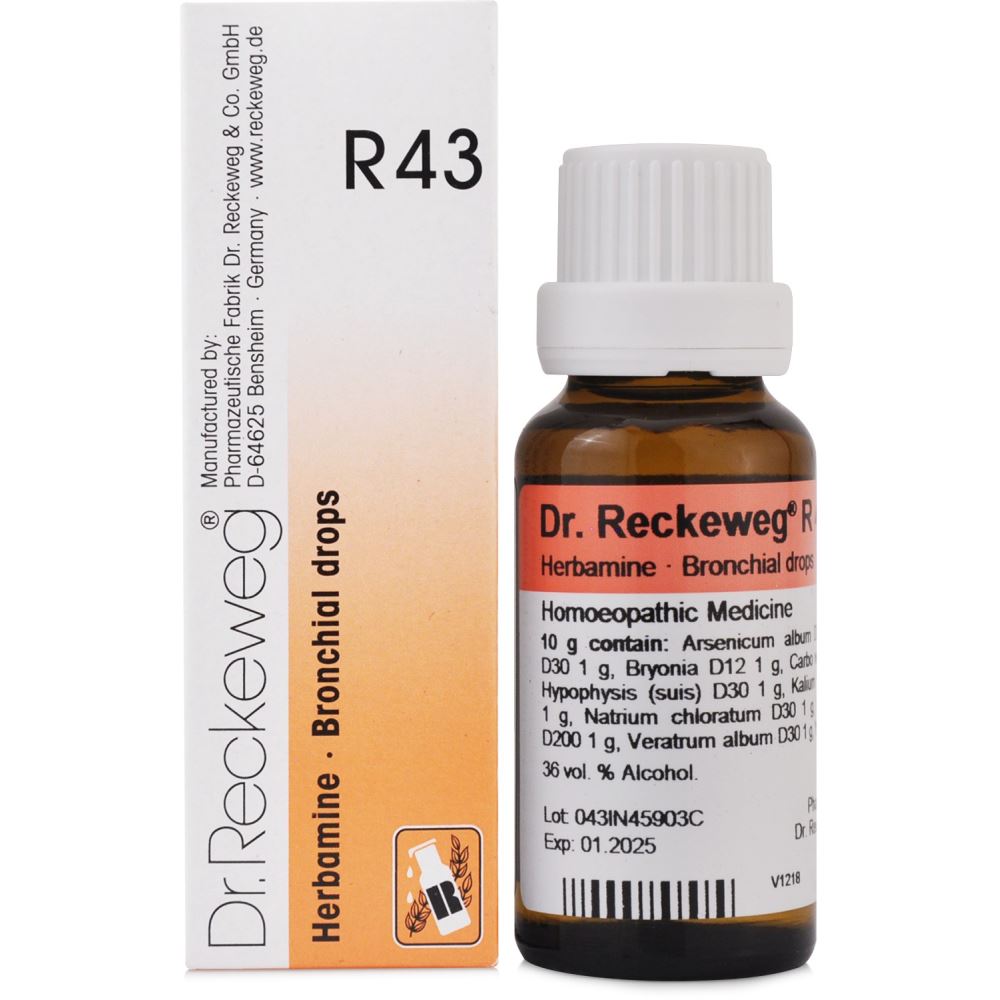 Dr. Reckeweg R43 Bronchial Drop | Asthma Drop