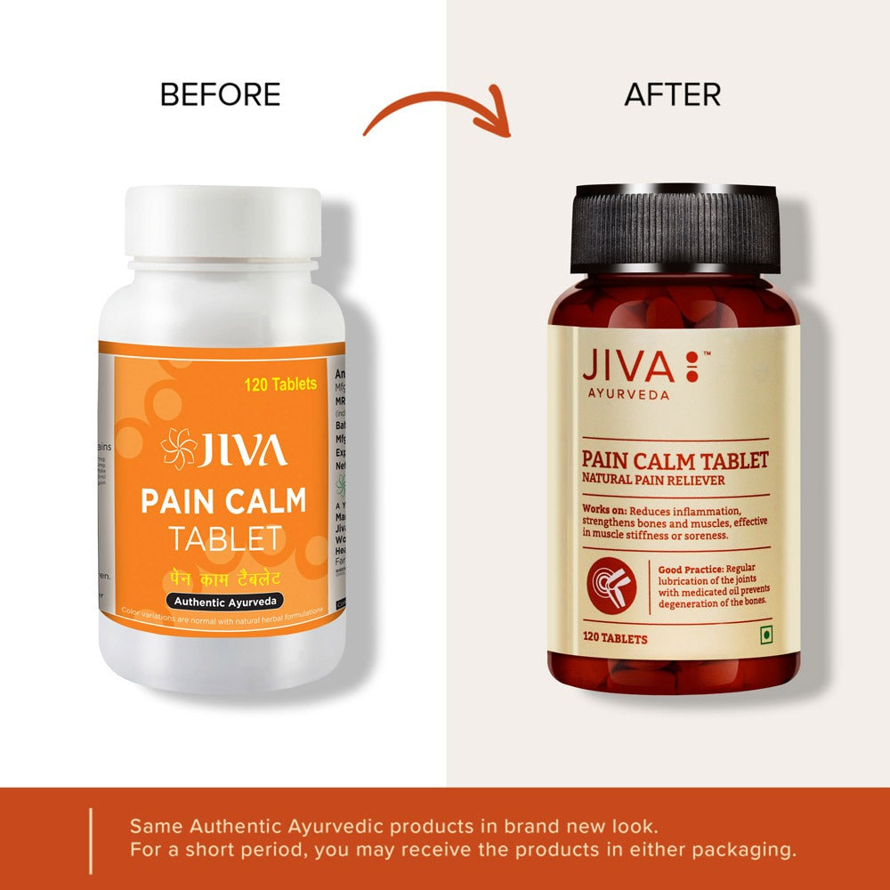 Jiva Ayurveda Pain Calm Tablets