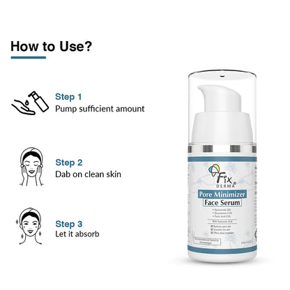 Fixderma Skincare Pore Minimizer Face Serum 