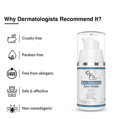 Fixderma Skincare Pore Minimizer Face Serum 