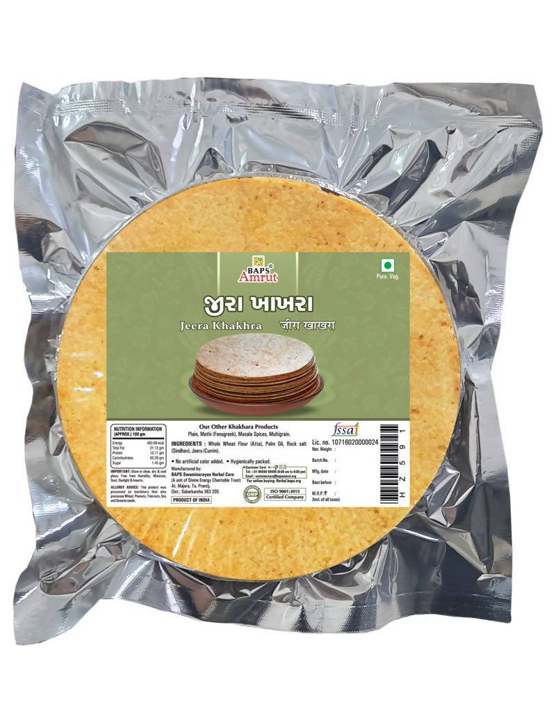 Baps Amrut Jeera Khakhra