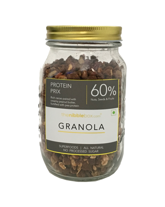 The Nibble Box Protein Prix Granola 500g