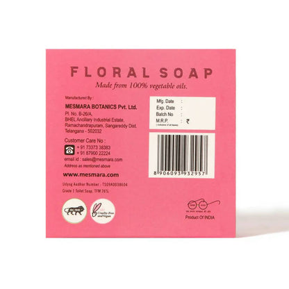 Mesmara Hand Made Floral Soap - PUSHMYCART