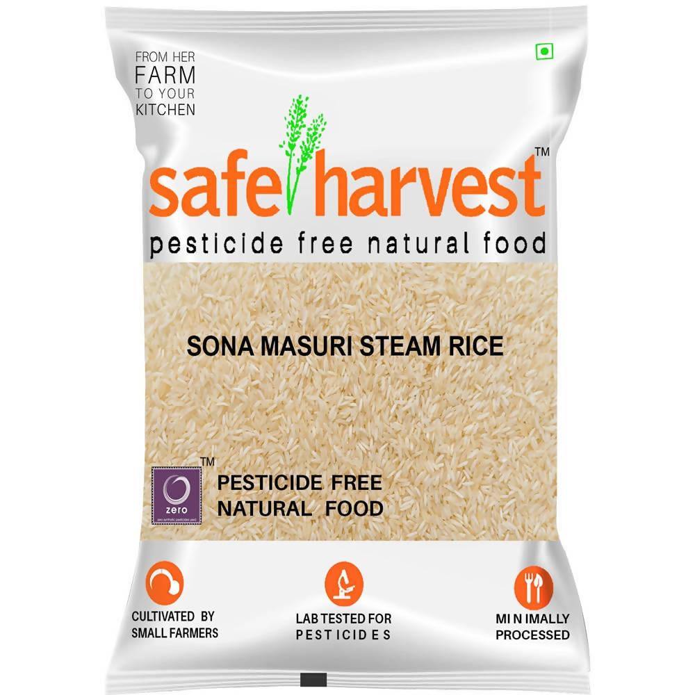 Safe Harvest Sona Masuri Steam Rice – PUSHMYCART
