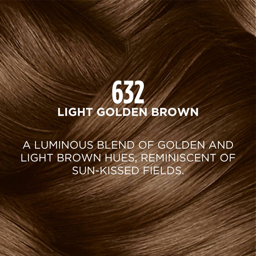 L'Oreal Paris Casting Creme Gloss Ultra Visible Conditioning Hair Color | 632 Light Golden Brown - PUSHMYCART