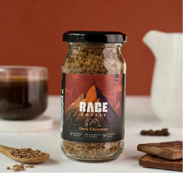 Rage Coffee Dark Chocolate Instant Coffee - PUSHMYCART