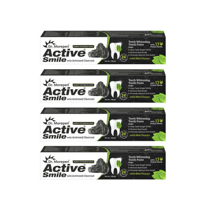 Dr. Morepen Active Smile Charcoal Toothpaste