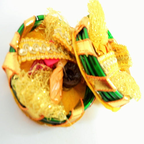 Bangles, Haldi Kumkum Baskets - 10gms - PUSHMYCART