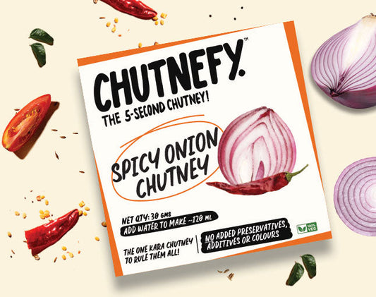 Chutnefy Spicy Onion Kara Chutney