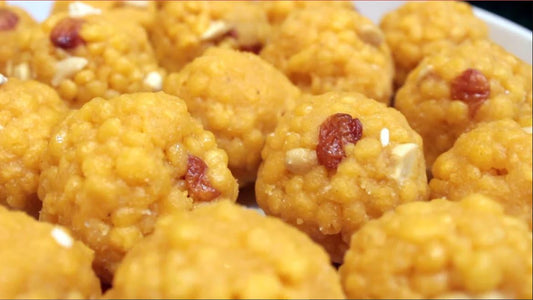 Sampradaya Laddu 500gms - PUSHMYCART