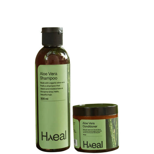Haeal Aloe Vera Shampoo | Conditioner Combo
