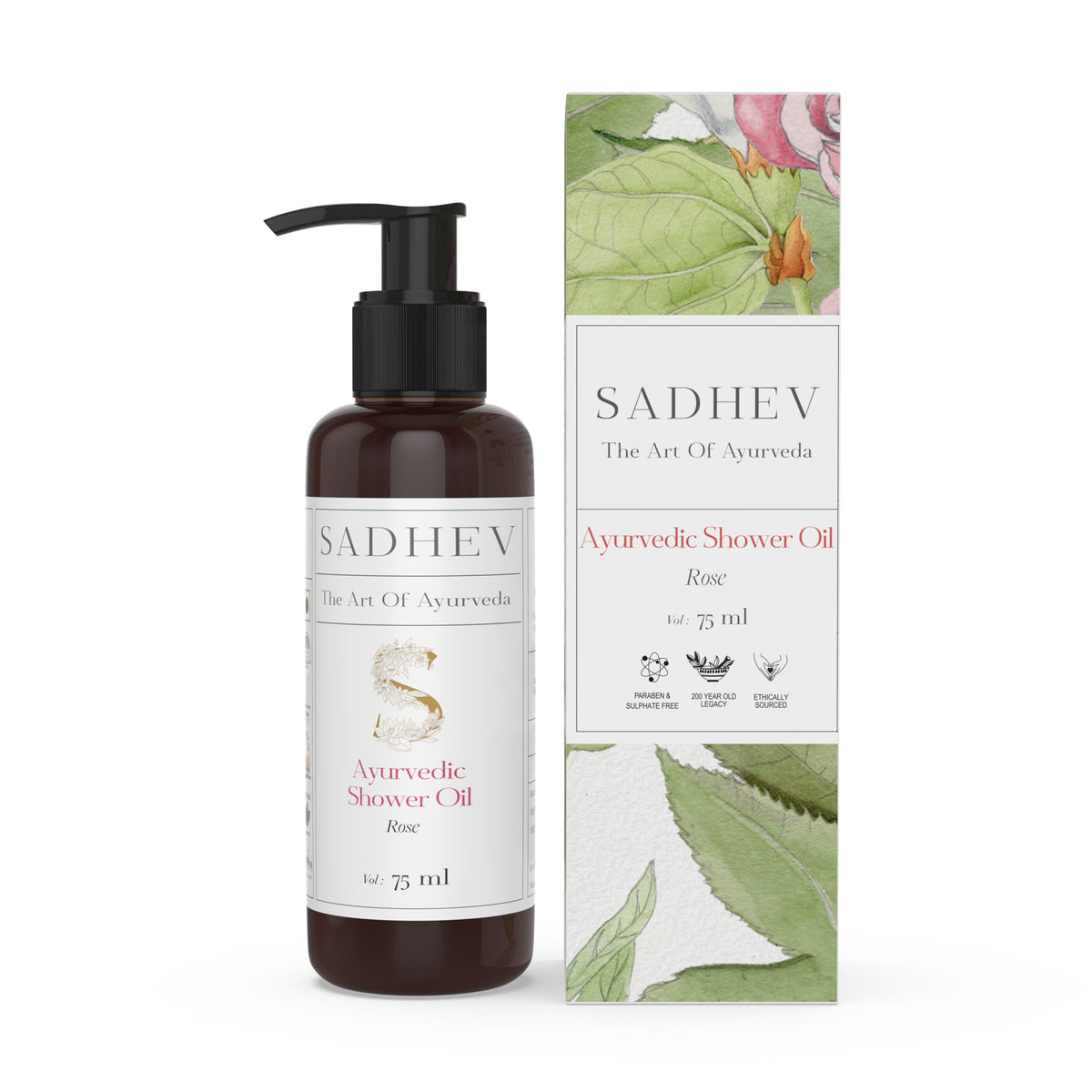 Sadhev Rose Shower Oil