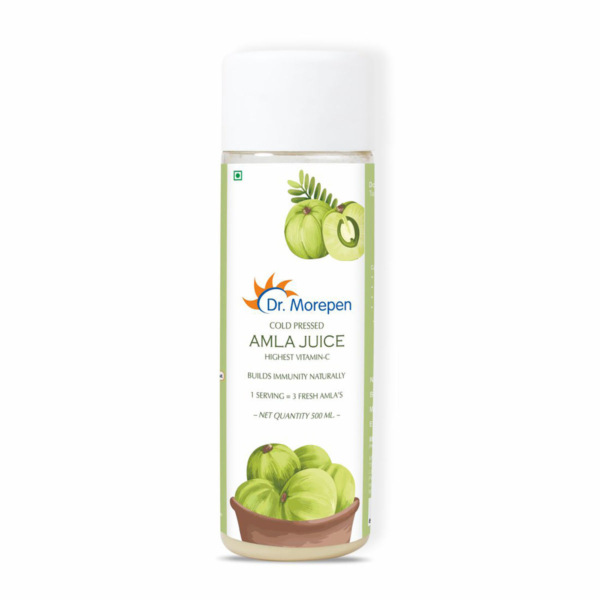Dr. Morepen Cold Pressed Raw Amla Juice 500ML