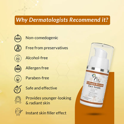 Fixderma Skincare Collagen Booster Face Serum 
