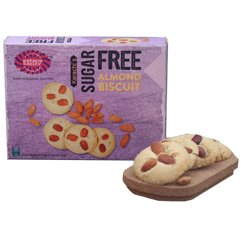 Karachi bakery Sugar Free Almond Biscuit