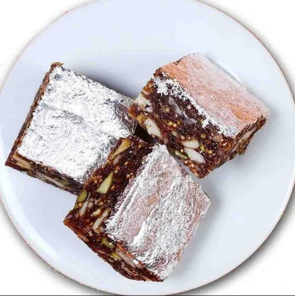 Dadus Sugar Free Anjeer Burfi 500g - PUSHMYCART
