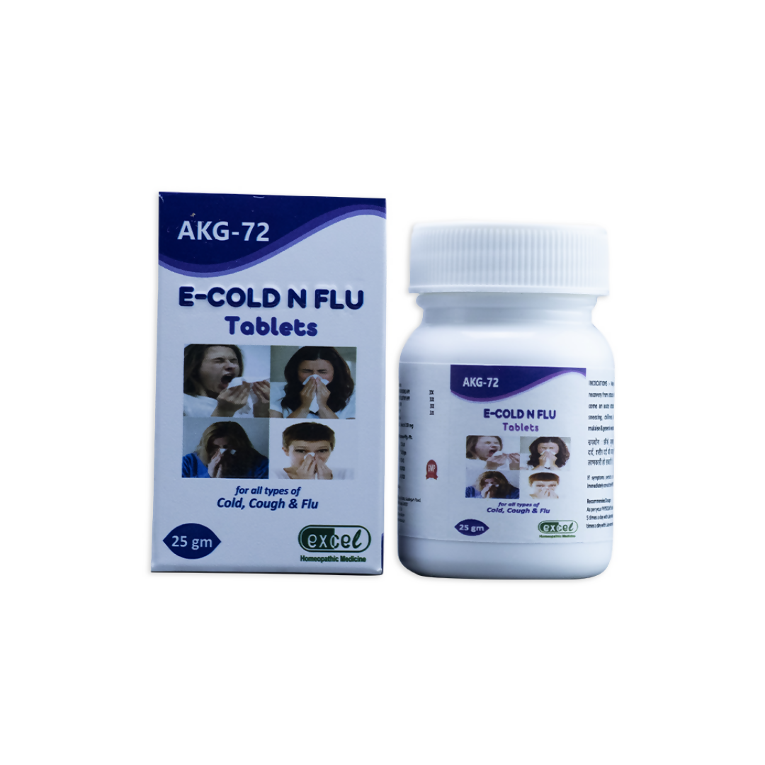 Excel Pharma E Cold N Flu Tablets PUSHMYCART