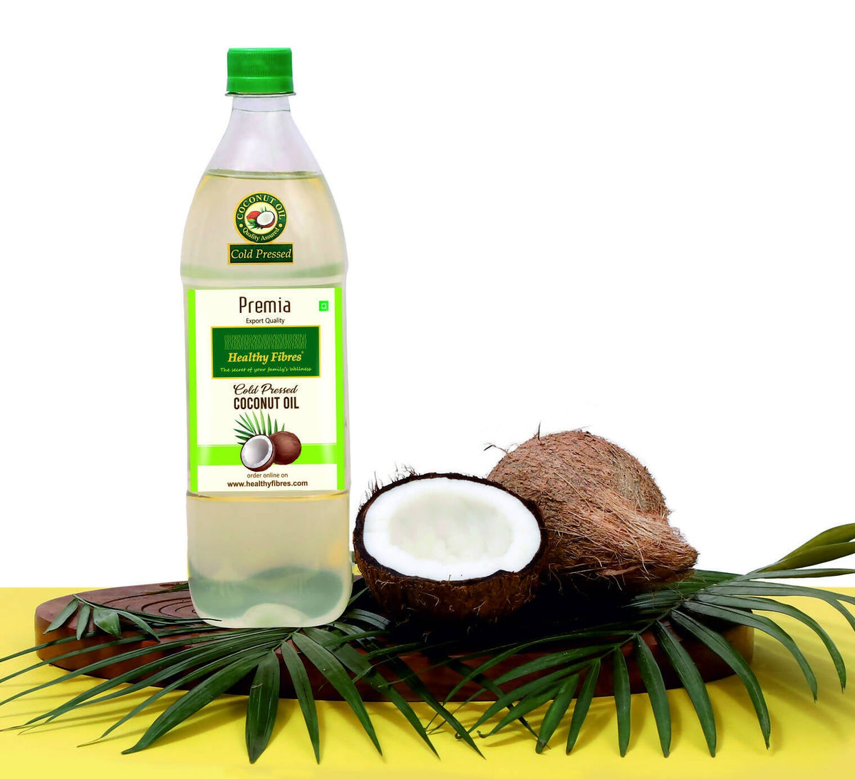 Healthy Fibres Cold Pressed Coconut Oil – PUSHMYCART