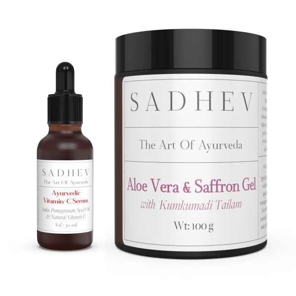 Sadhev The Ayurvedic Dull Skin Elixir 30ml + 100g