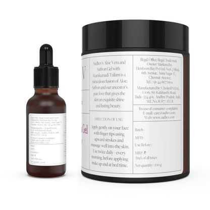 Sadhev The Ayurvedic Dull Skin Elixir 30ml + 100g