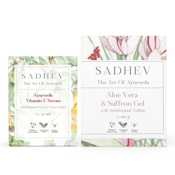 Sadhev The Ayurvedic Dull Skin Elixir 30ml + 100g