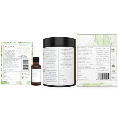 Sadhev The Ayurvedic Dull Skin Elixir 30ml + 100g