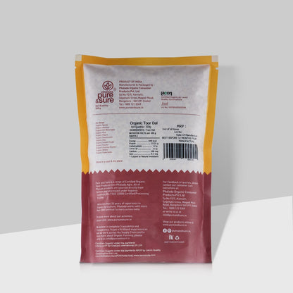 Pure & Sure Organic Toor Dal