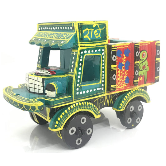 Handcrafted Wooden Truck - Kondapalli Toys - PUSHMYCART