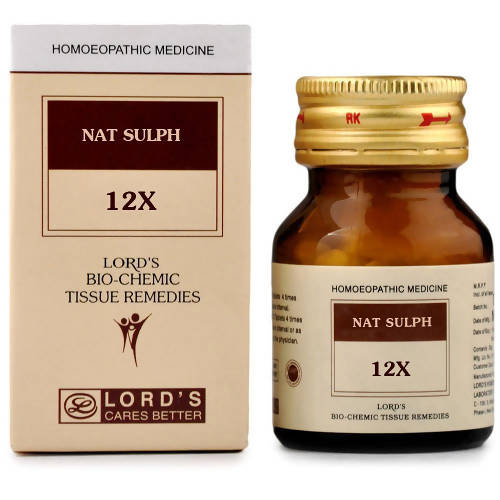 Lord's Homeopathy Nat Sulph Biochemic Tablets - PUSHMYCART