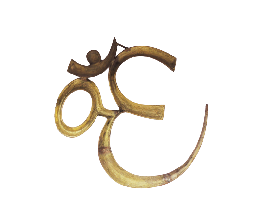 Brass Wall Hanging Om 1.68Kg - PUSHMYCART
