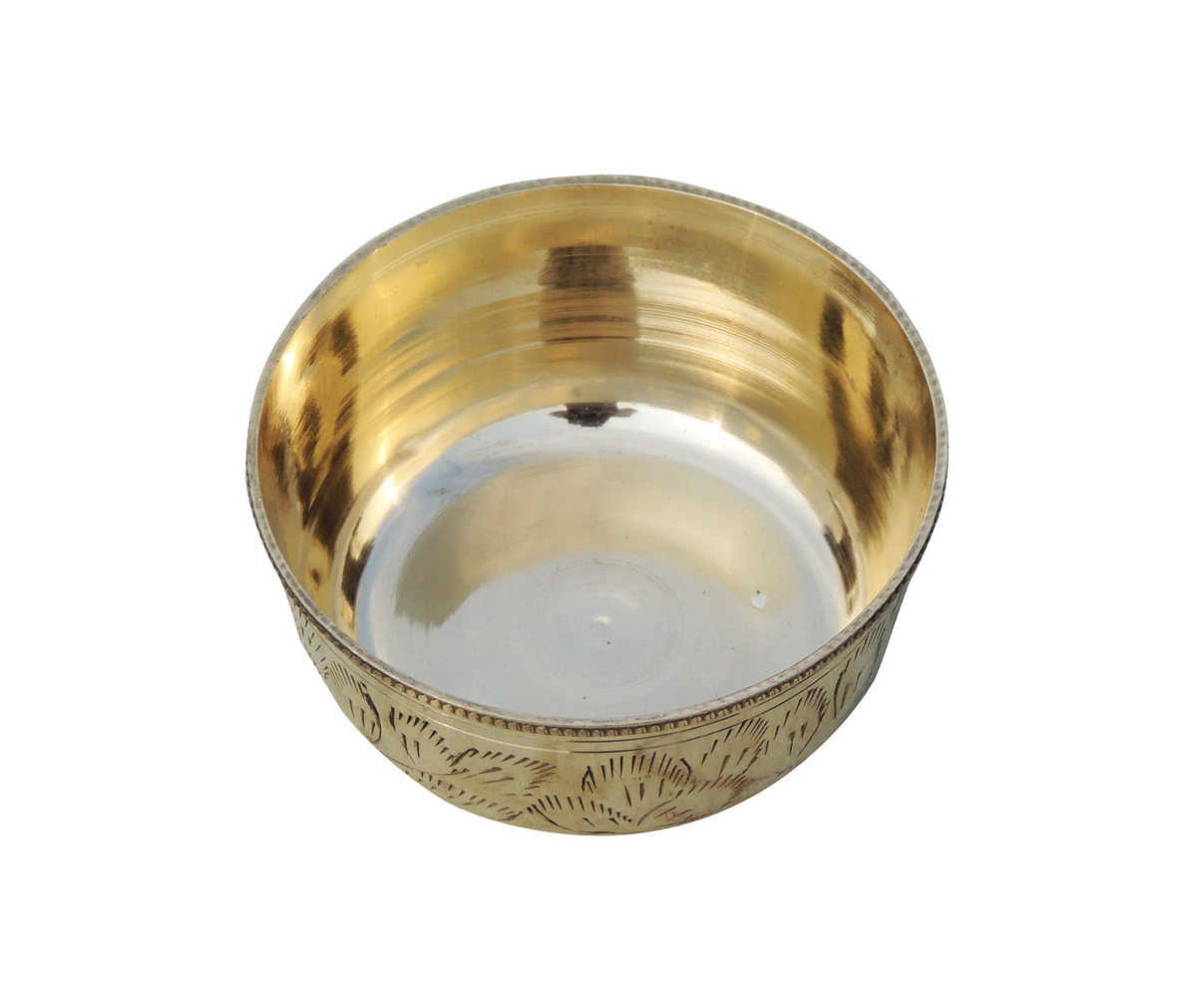 Brass Bowl Katori 0.18kg - PUSHMYCART